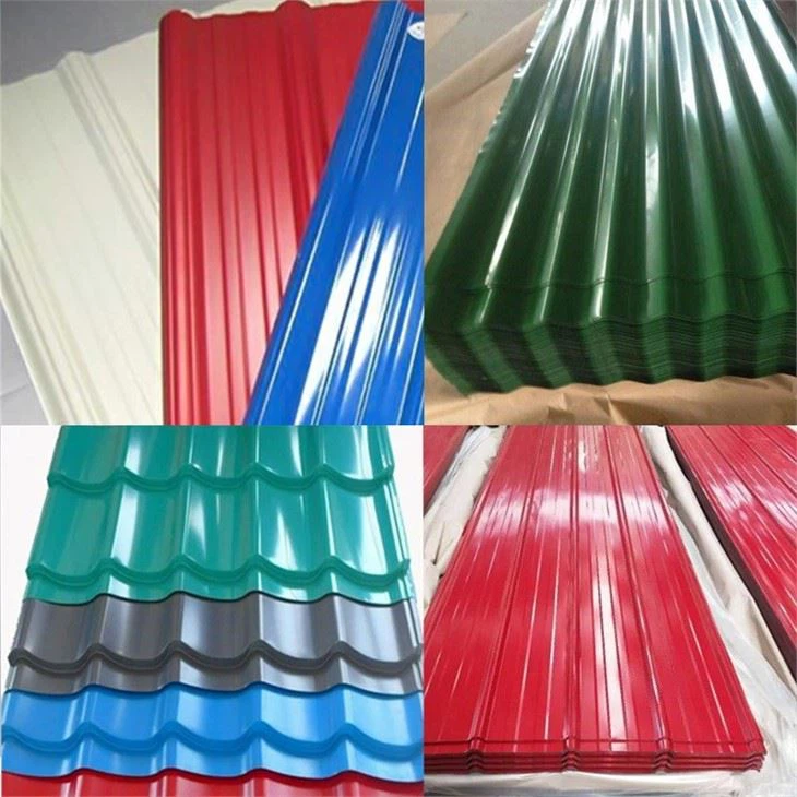 Folja galvanizzata Corrugated Folja tal-Poliester Prepainted
