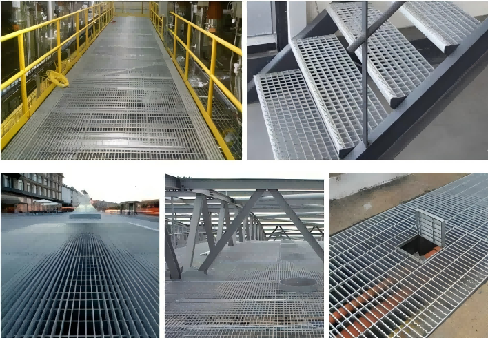 Hot Dipped Galvanized Metal Steel Grating Metal Grid Hot Dipped Galvanized Metal Steel Grating Metal Grid
